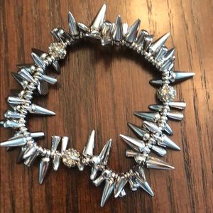 Silver Stella and Dot stretch bracelet